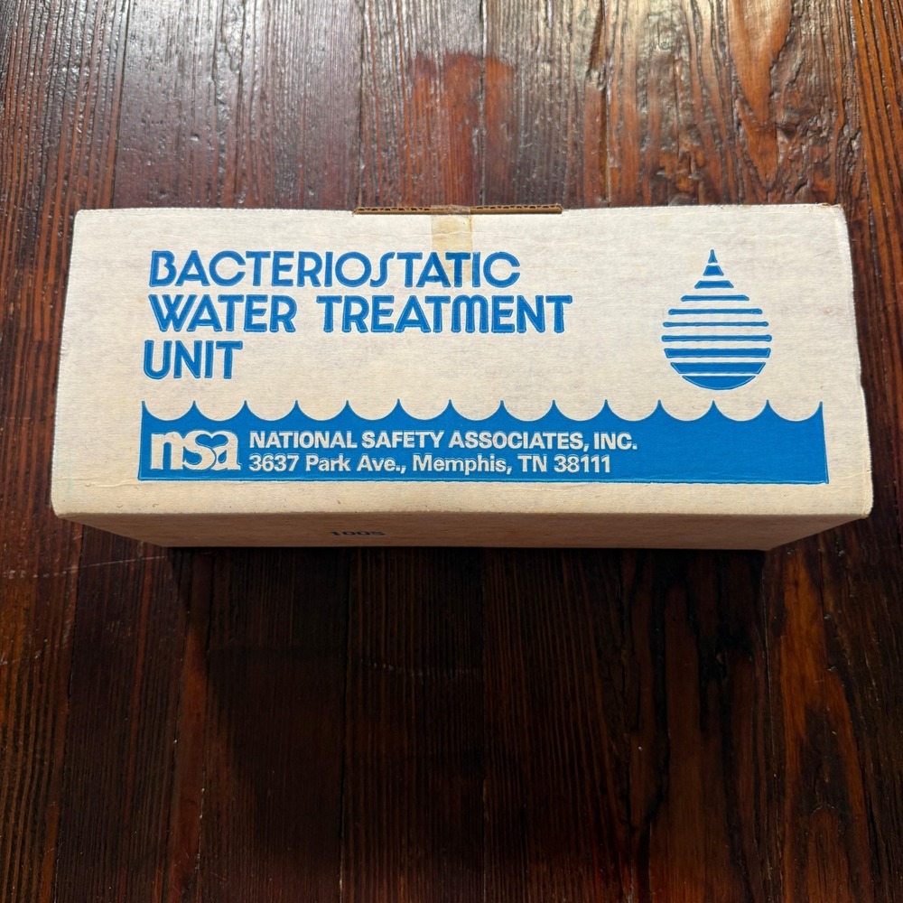 NSA Bacteriostatic Water Treatment Filter Unit Model NSA 100S